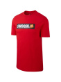 Футболка M NSW TEE SWOOSH BMPR STKR, Nike (Футболка M NSW TEE SWOOSH BMPR STKR, Nike, темно-серый, XXS)