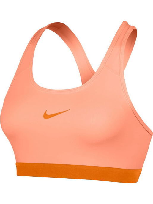 Топ-бра NEW NP CLASSIC BRA, Nike (Топ-бра NEW NP CLASSIC BRA, Nike, бледно-розовый с малиновым, XS)