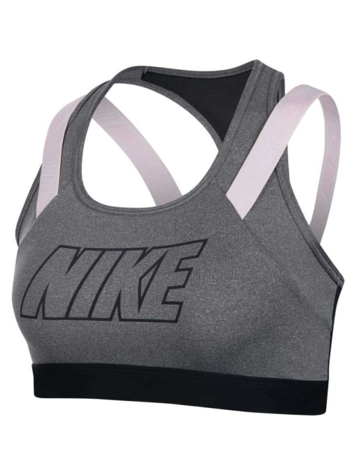 Топ-бра VCTY COMP HBR BRA, Nike (Топ-бра VCTY COMP HBR BRA, Nike, серый, XXS)