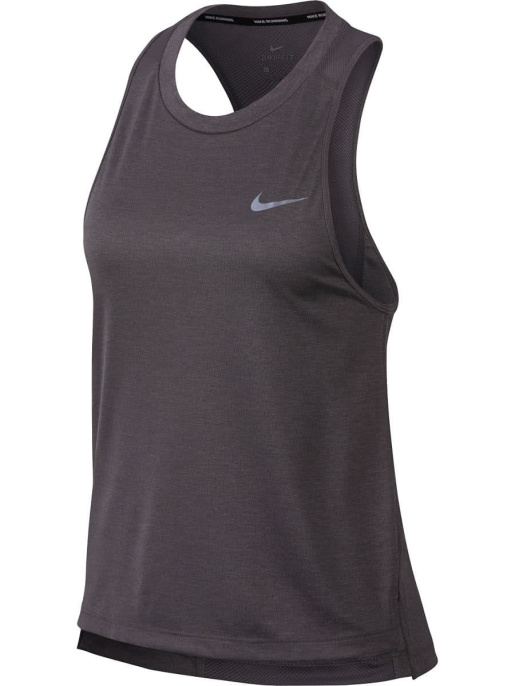 Топ W NK MILER TANK, Nike (Топ W NK MILER TANK, Nike, черный, XXS)