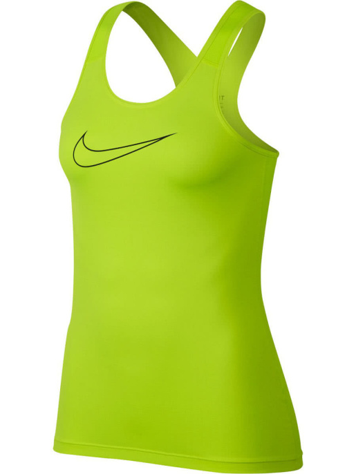 Топ W NK TANK VCTY, Nike (Топ W NK TANK VCTY, Nike, зеленый с черным, XS)